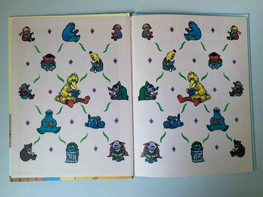Vintage I Can Count to Ten and Back Again, Sesame Street Book Club, 1985 Sesame Street Muppets, Jim Hensons Sesame Street Muppets, Sesame St