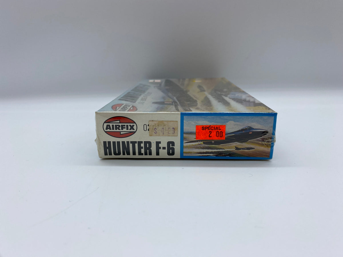 Airfix Hawker Hunter F-6 1-72 Model Kit Series 2, 1978 Airfix Hawker Hunter F-6 Model Kit Made in England, Sealed Airfix Hawker Hunter F-6
