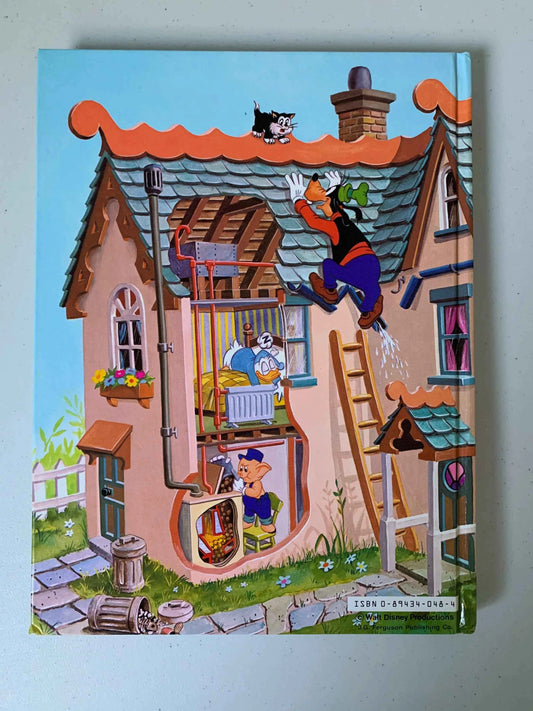Vintage Walt Disneys How It Works in the Home, 1982 Walt Disney Productions Book, Vintage Disney Character How It Works Book, Disney Book