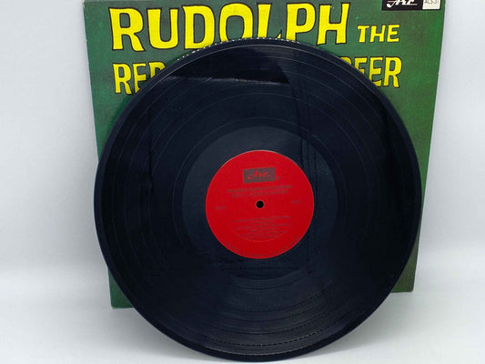 Rare Rudolph The Red Nosed Reindeer ARC Vinyl Record, The Night Before Christmas Vinyl Record, Vintage Children’s Christmas Vinyl Record