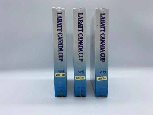 The Labatt Canada Cup 1987 The Final Series Set of 3 VHS, Rare Sealed The Labatt Canada Cup 1987 Game 1, 2, 3 Final VHS, 1987 Canada Cup VHS
