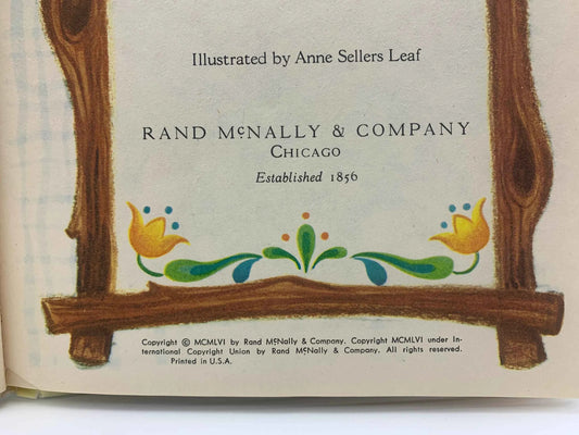 Vintage Little Boy Blue and Other Nursery Rhymes A Rand McNally Book 1956, Vintage Elf Books Childrens Nursery Rhymes Book, Little Boy Blue