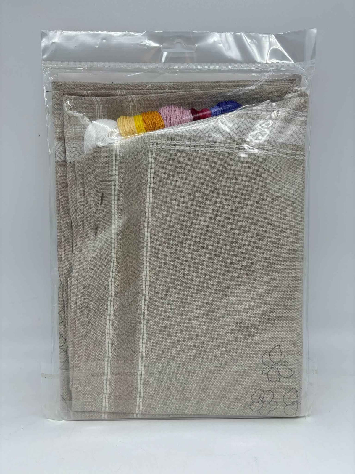 Vintage Duftin Spring Basket Tablecloth Kit, Design 7104, 31.5”x31.5”, Embroidery Tablecloth, Cross Stitch Table Cloth, Duftin Table Cloth