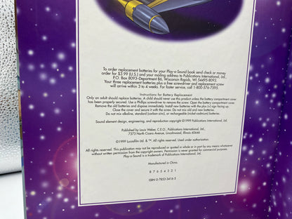 Star Wars Episode 1 Play a Sound Book, 1999 Star Wars Episode 1 Play a Sound Childrens Book, Working Star Wars Play a Sound Book, Star Wars