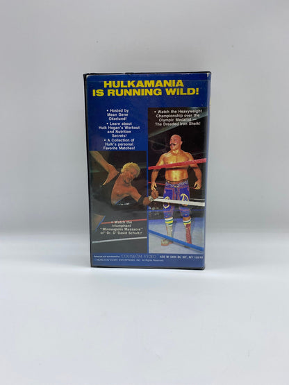 Hulkamania The Best of Hulk Hogan World Wrestling Federation Official Video, Vintage Hulkamania VHS, 1985 Hulkamania Clamshell VHS, WWE Hulk