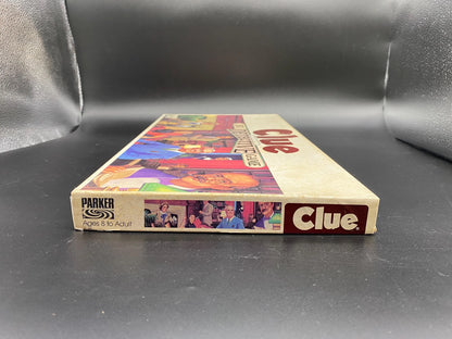 Vintage Clue Detective Game, 1986 Parker Brothers Clue Detective Game, Parker Brothers Classic Detective Game, 1986 Clue Detective Game