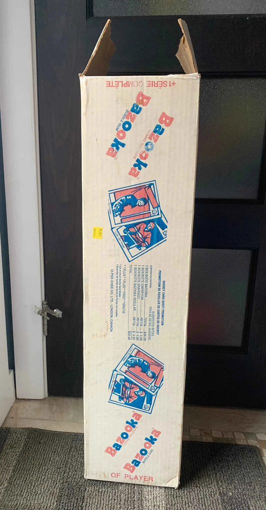 Bazooka Bubble Gum O-PEE-CHEE Hockey Card Sheet Promotion 4 Uncut Sheets, 132 Cards per Sheet, New Old Stock, 1991 o-pee-chee hockey cards