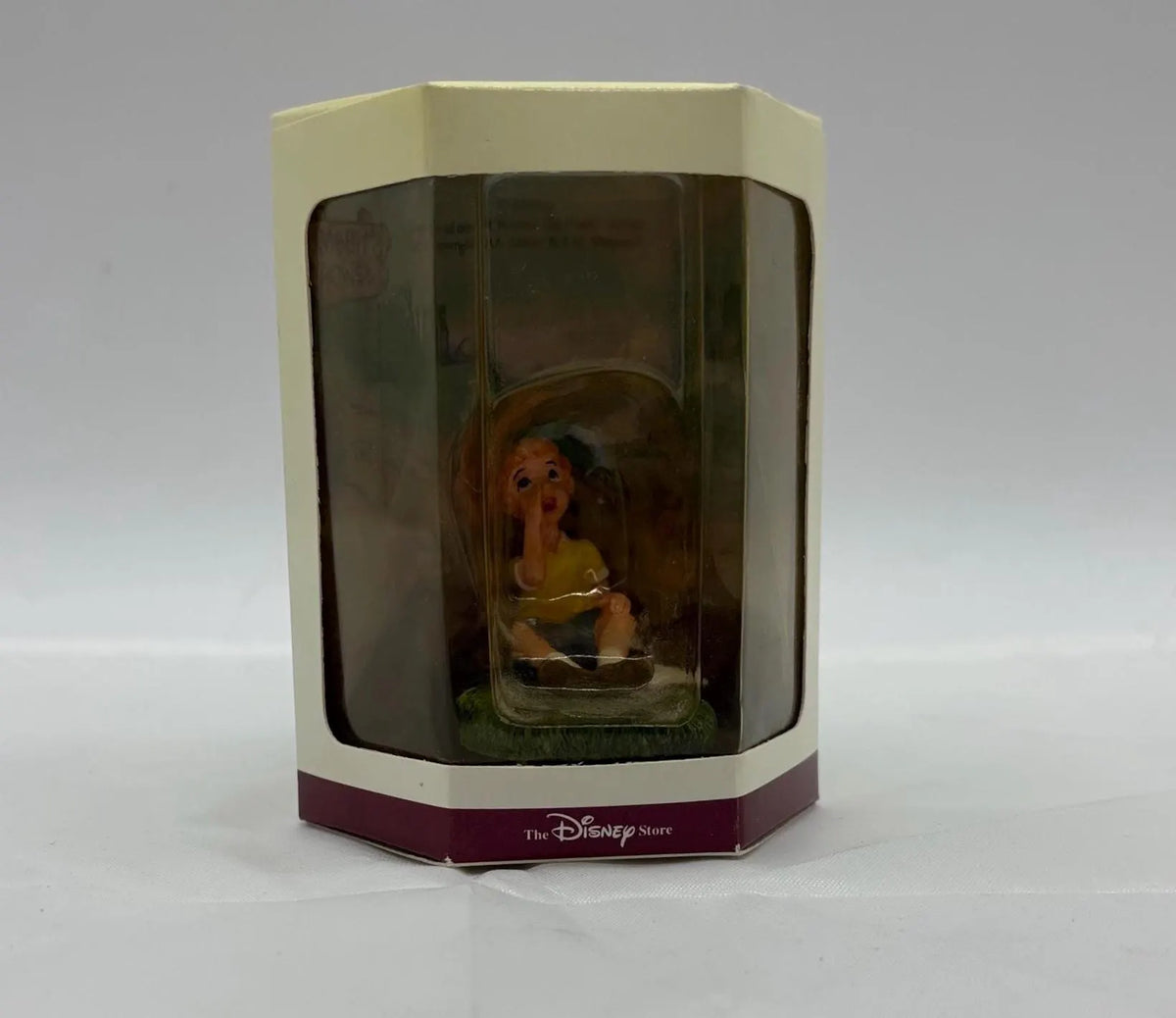 Vintage Disney Winnie the Pooh and the Honey Tree Tiny Kingdom Christopher Robin Figurine NOS, Sealed Disneys Tiny Kingdom Christopher Robin