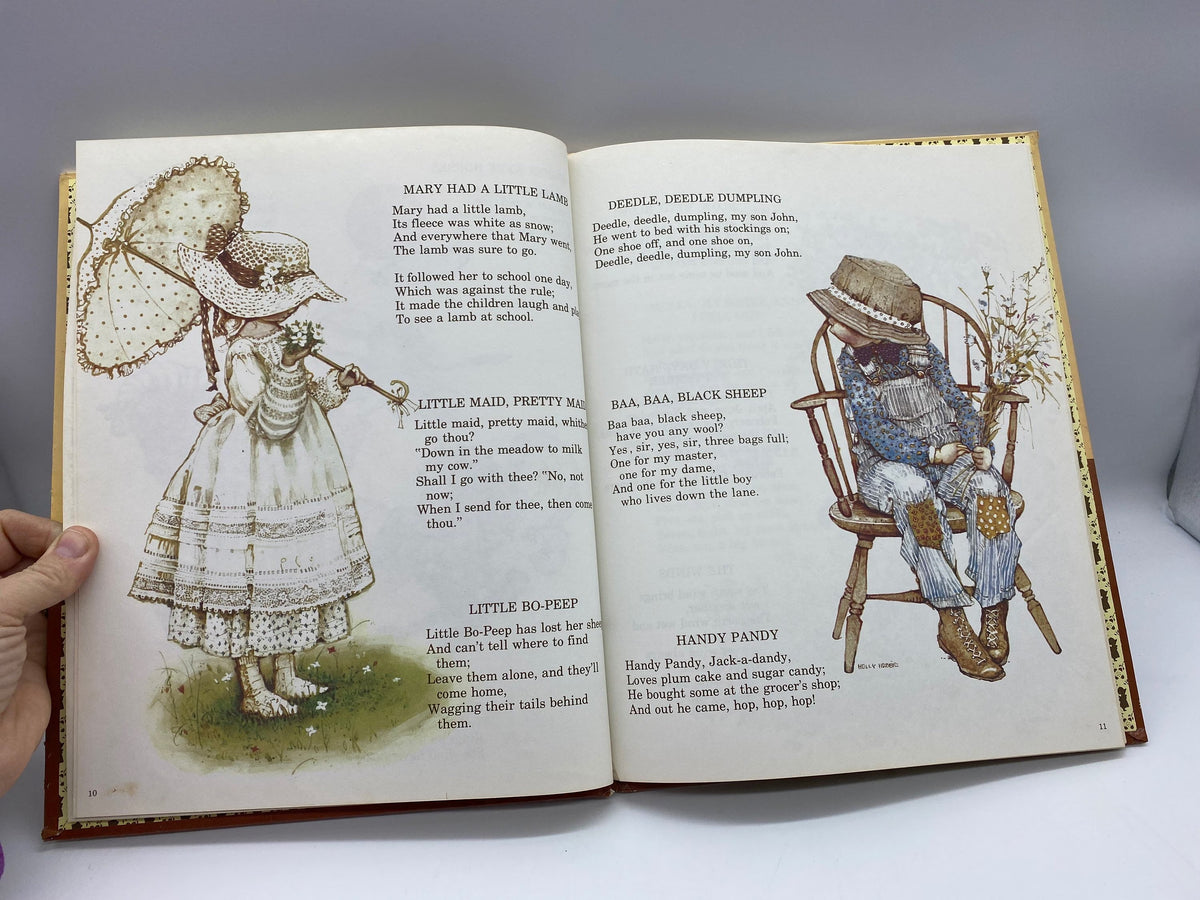 Vintage Holly Hobbie’s Nursery Rhymes, 1977 Holly Hobbies Nursery Rhymes Book, Childrens Holly Hobbie Nursery Rhymes Book, Holly Hobbie Book