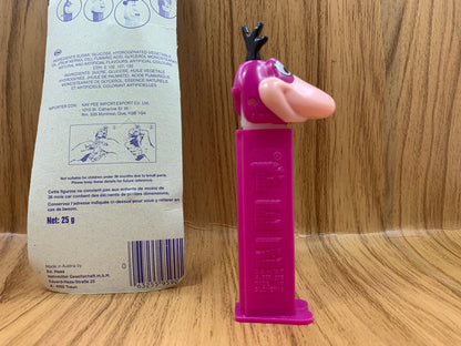 Vintage Flintstones Dino Pez Candy Dispenser, New Dino Pez & Used Dino Pez, Made in Slovenia Flintstones Dino Pez Dispenser, Vintage Pez