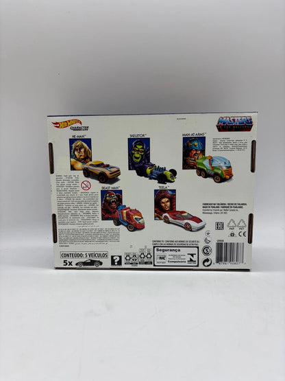 Hot Wheels Character Cars Masters of the Universe Set of 5 Cars, Masters of the Universe Hot Wheels He-Man Car, Skeletor Car, Beast Man Car