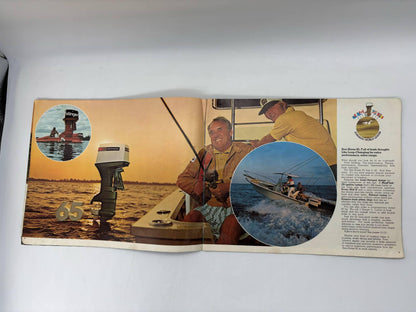 Vintage Johnson 73 Outboards Brochure, Johnson 73 Brochure, Johnson Sea-Horse 135, 115, 85, 65, 50, 40, 25, 20 73 Johnson Outboard Motor Brochure