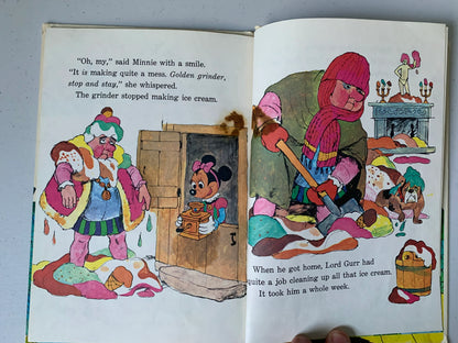 The Magic Grinder Walt Disney Productions, 1975 The Magic Grinder Random House Book Club Edition, Wonderful World of Reading Disney Book