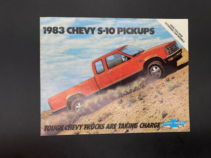 1983 Chevy S-10 Pickups Dealership Brochure, 1983 Chevy S-10 Pickups Sales Brochure, 1983 Chevy Truck 4x4 Extended Cab Brochure, Chevy Truck