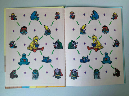 Vintage I Can Count to Ten and Back Again, Sesame Street Book Club, 1985 Sesame Street Muppets, Jim Hensons Sesame Street Muppets, Sesame St