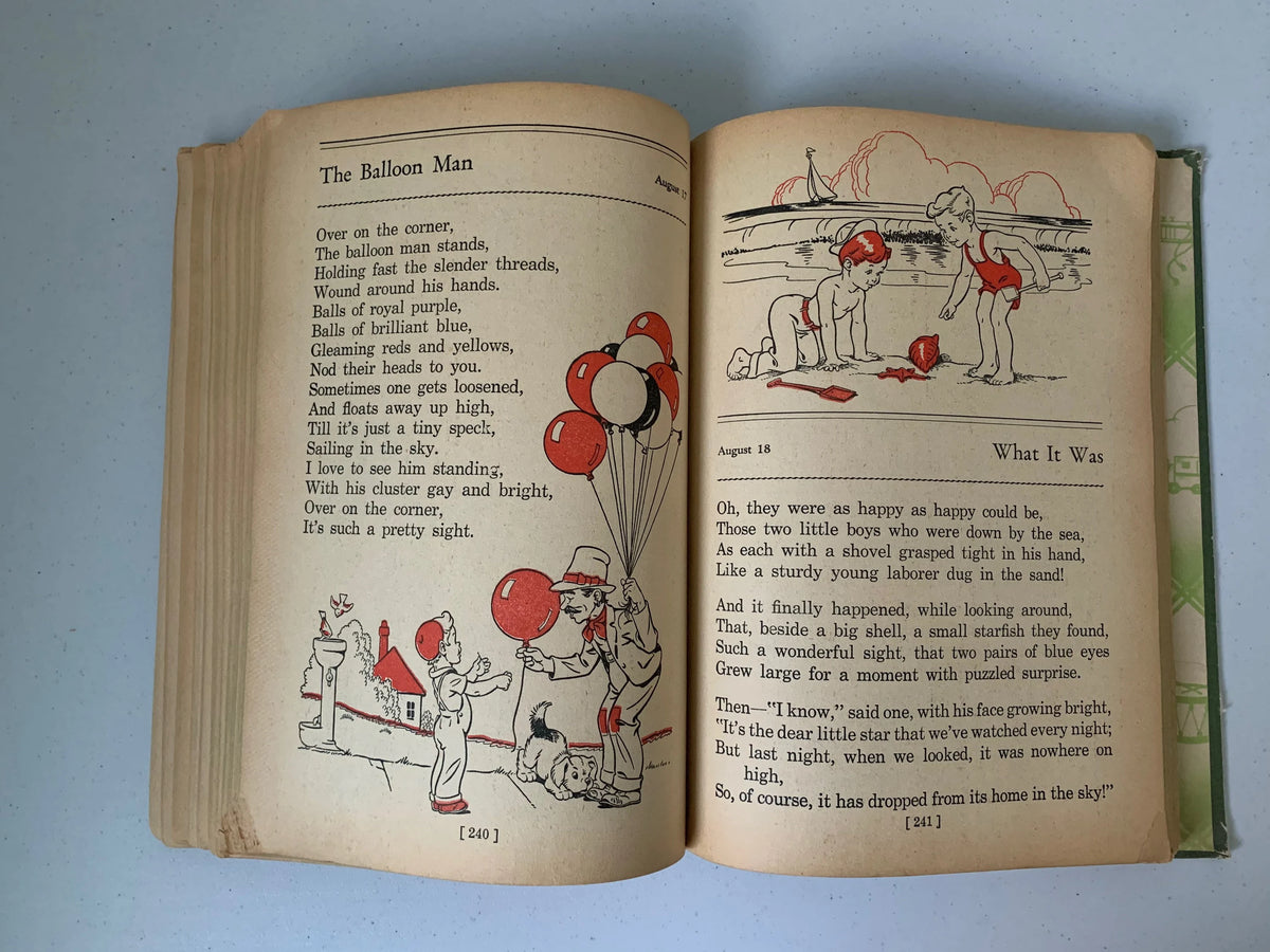 Vintage 365 Bedtime Nursery Rhymes, 1946 Whitman Publishing Company, Kids Bedtime Stories, Vintage Bedtime Stories, Vintage Nursery Rhymes