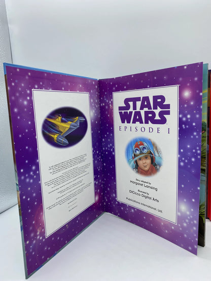 Star Wars Episode 1 Play a Sound Book, 1999 Star Wars Episode 1 Play a Sound Childrens Book, Working Star Wars Play a Sound Book, Star Wars
