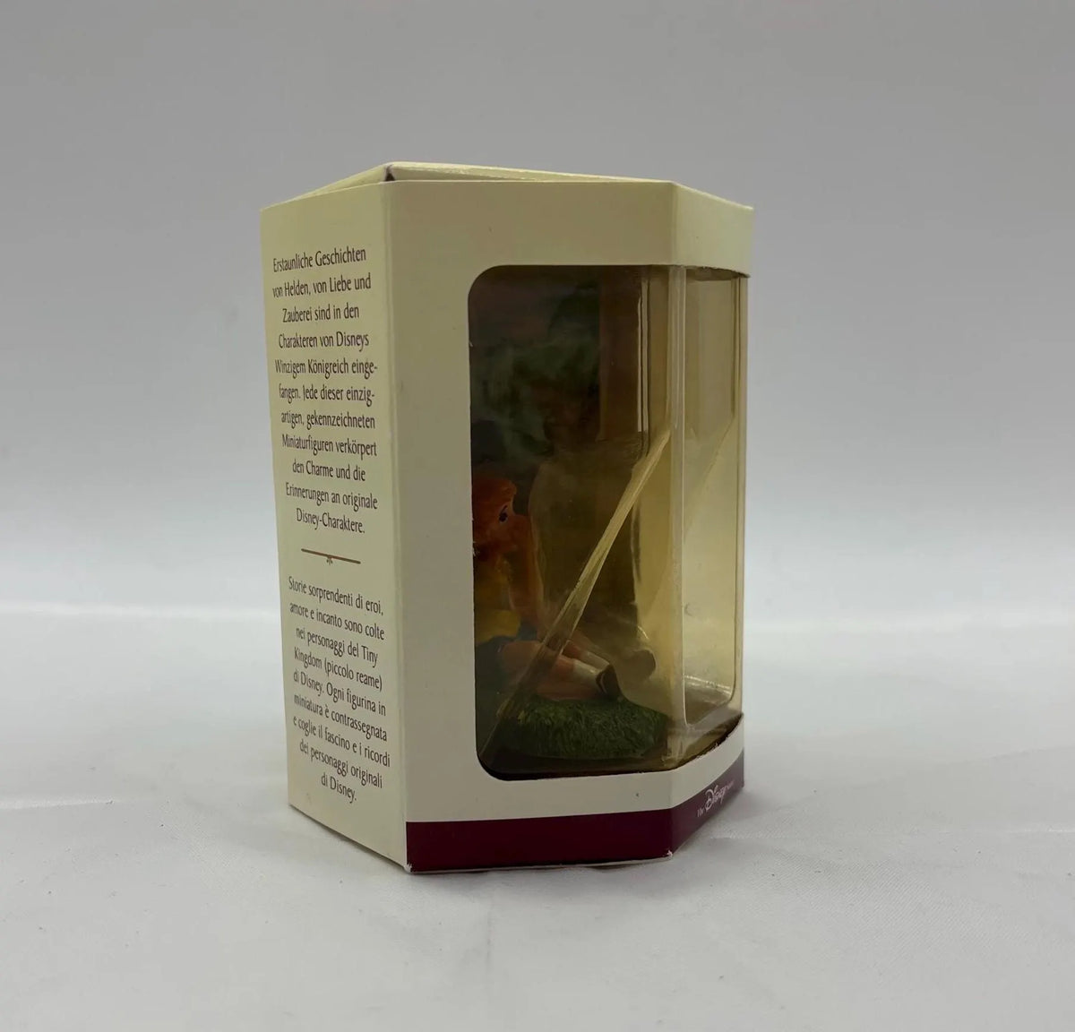 Vintage Disney Winnie the Pooh and the Honey Tree Tiny Kingdom Christopher Robin Figurine NOS, Sealed Disneys Tiny Kingdom Christopher Robin