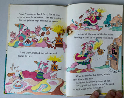 The Magic Grinder Walt Disney Productions, 1975 The Magic Grinder Random House Book Club Edition, Wonderful World of Reading Disney Book