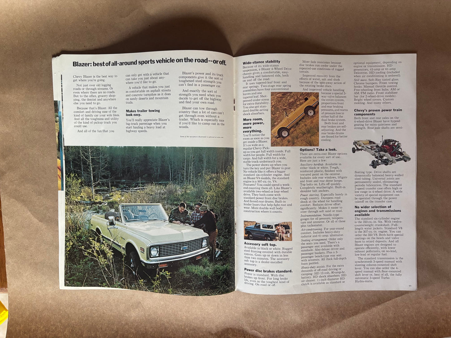 1972 Chevrolet Trucks Brochure, 1972 El Camino Brochure, Chevy Blazer Brochure, 1972 Chevrolet Suburban Brochure, 1972 Chevrolet Cheyenne