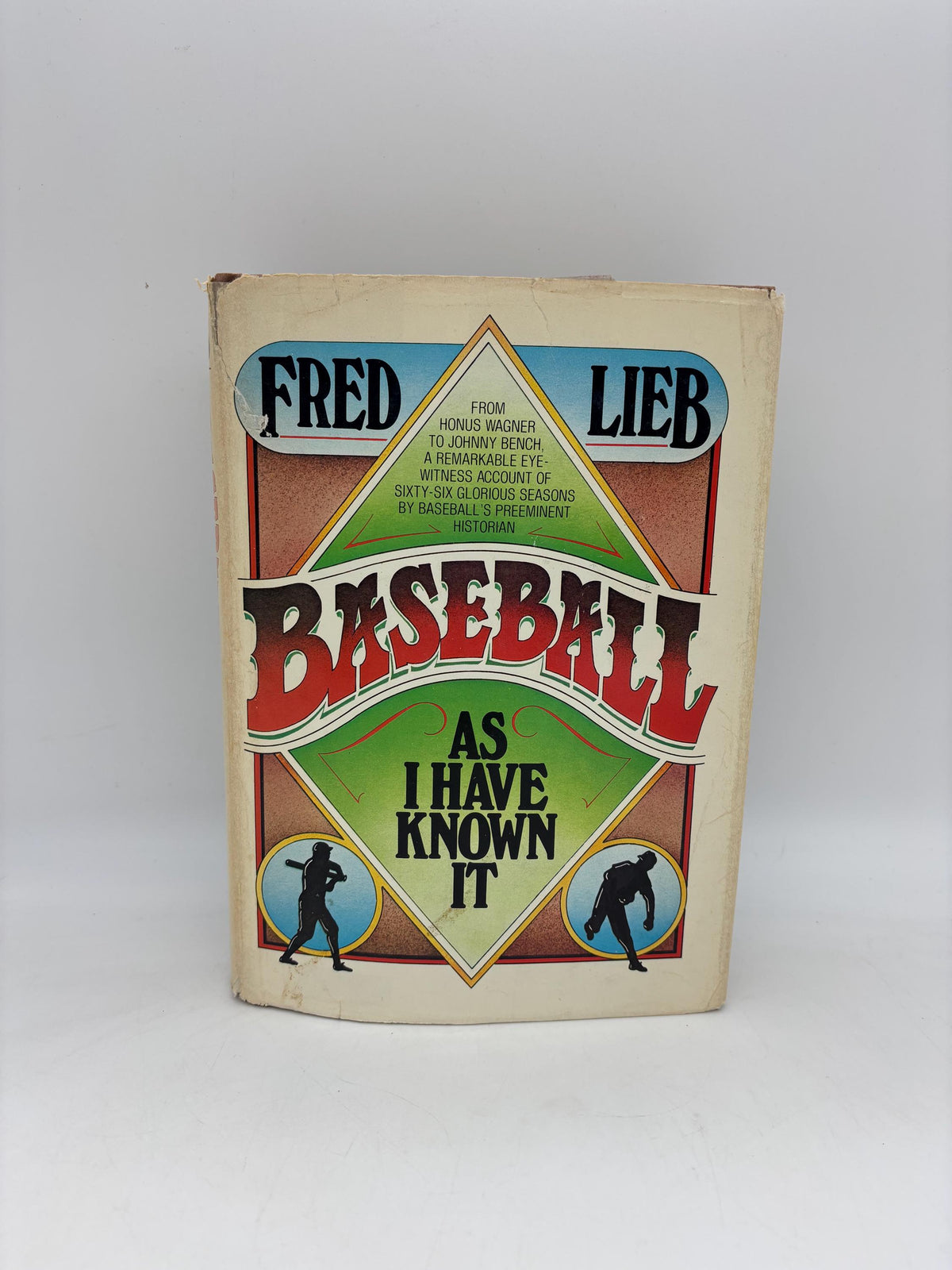 Vintage Fred Lieb Baseball as I Have Known It, 1977 Baseball As I Have Known It by Fred Lieb with Review of Book request inside Front Cover