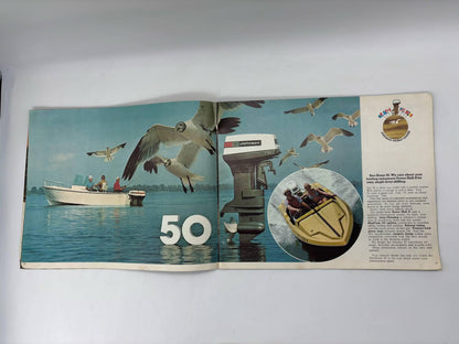 Vintage Johnson 73 Outboards Brochure, Johnson 73 Brochure, Johnson Sea-Horse 135, 115, 85, 65, 50, 40, 25, 20 73 Johnson Outboard Motor Brochure