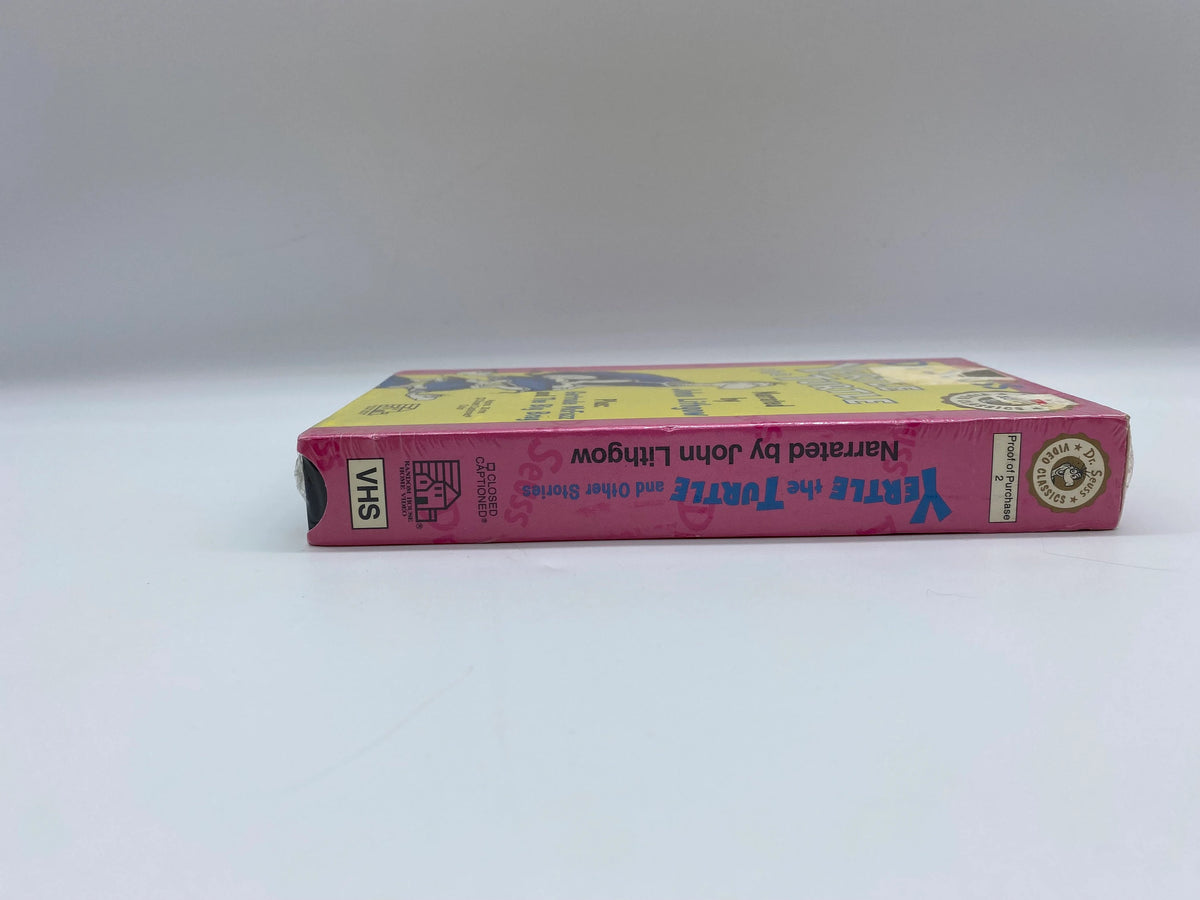 Dr Seuss Yertle the Turtle VHS Sealed, New Old Stock Yertle the Turtle VHS, Dr Seuss Yertle the Turtle New Old Stock VHS, Yertle the Turtle