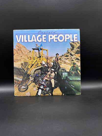 Village People Cruisin Album, 1978 Cruisin Village People Vinyl Record, Village People LP, YMCA The Village People LP, Casablanca Records