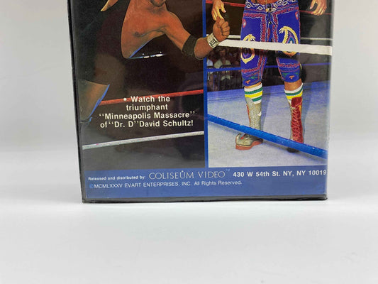 Hulkamania The Best of Hulk Hogan World Wrestling Federation Official Video, Vintage Hulkamania VHS, 1985 Hulkamania Clamshell VHS, WWE Hulk