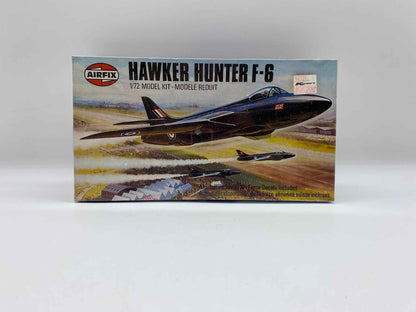 Airfix Hawker Hunter F-6 1-72 Model Kit Series 2, 1978 Airfix Hawker Hunter F-6 Model Kit Made in England, Sealed Airfix Hawker Hunter F-6