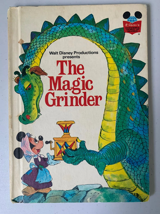 The Magic Grinder Walt Disney Productions, 1975 The Magic Grinder Random House Book Club Edition, Wonderful World of Reading Disney Book