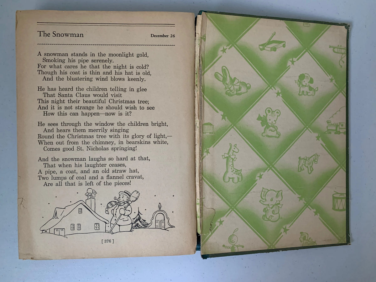 Vintage 365 Bedtime Nursery Rhymes, 1946 Whitman Publishing Company, Kids Bedtime Stories, Vintage Bedtime Stories, Vintage Nursery Rhymes