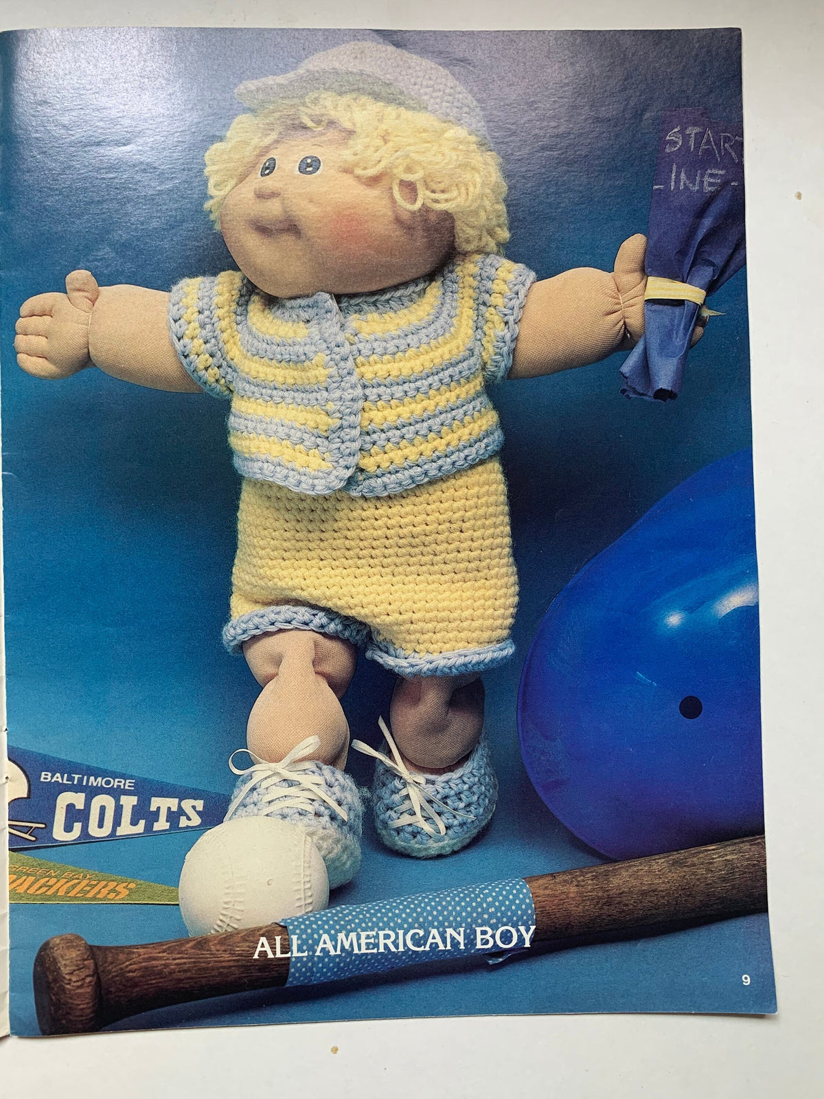 Vintage Cabbage Patch Kids Crochet Outfit Patterns, Xavier Roberts, Patterns for 20 Cabbage Patch Kids, Easy to Crochet for Cabbage Patch