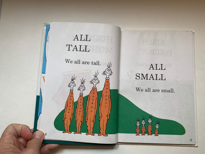 Vintage Hop on Pop by Dr Seuss, The Simplest Seuss for Youngest Use, Dr Seuss Book Club Edition, Kids Book, Dr Seuss Book, Vintage Dr Seuss