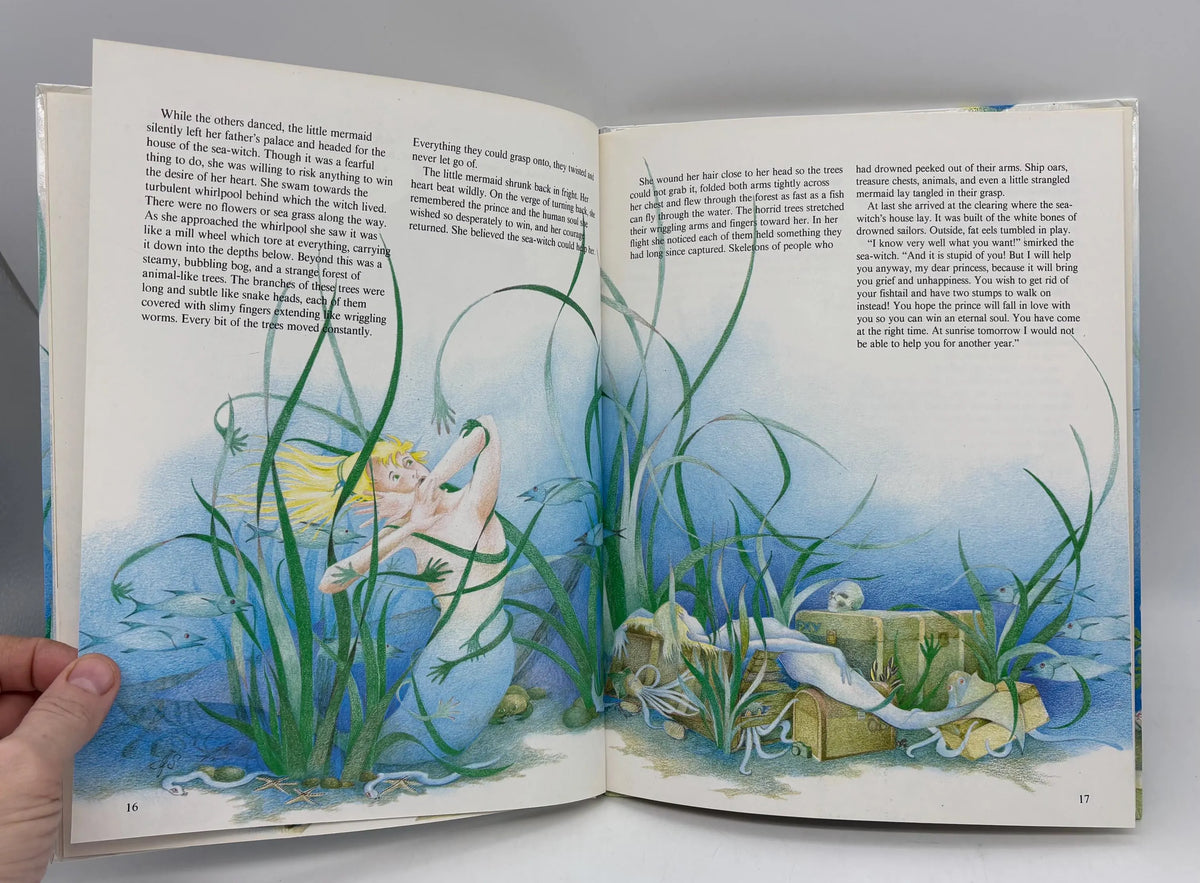 Tales of Hans Christian Andersen The Little Mermaid, 1988 The Little Mermaid By Hans Christian Andersen by Word Inc U.S. Edition Denmark
