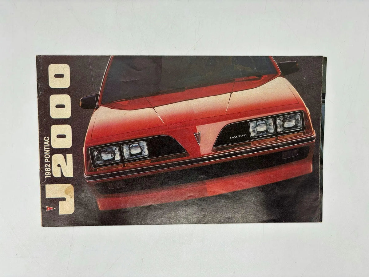 1982 Pontiac J2000 Brochure, Pontiac 1982 J2000 Sales Brochure, J2000 Hatchback Brochure, 1982 Pontiac J2000 Coupe Brochure. J2000 Wagon