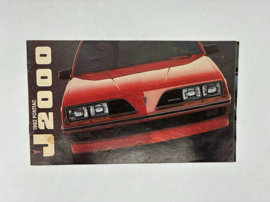 1982 Pontiac J2000 Brochure, Pontiac 1982 J2000 Sales Brochure, J2000 Hatchback Brochure, 1982 Pontiac J2000 Coupe Brochure. J2000 Wagon