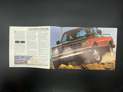 1983 Chevy S-10 Pickups Dealership Brochure, 1983 Chevy S-10 Pickups Sales Brochure, 1983 Chevy Truck 4x4 Extended Cab Brochure, Chevy Truck