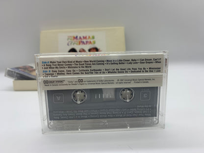 Vintage Readers Digest Music The Mamas and The Papas, 1997 The Mamas and The Papas Greatest Hits and First Performances, 3 Cassette Tapes