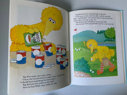 Vintage I Can Count to Ten and Back Again, Sesame Street Book Club, 1985 Sesame Street Muppets, Jim Hensons Sesame Street Muppets, Sesame St