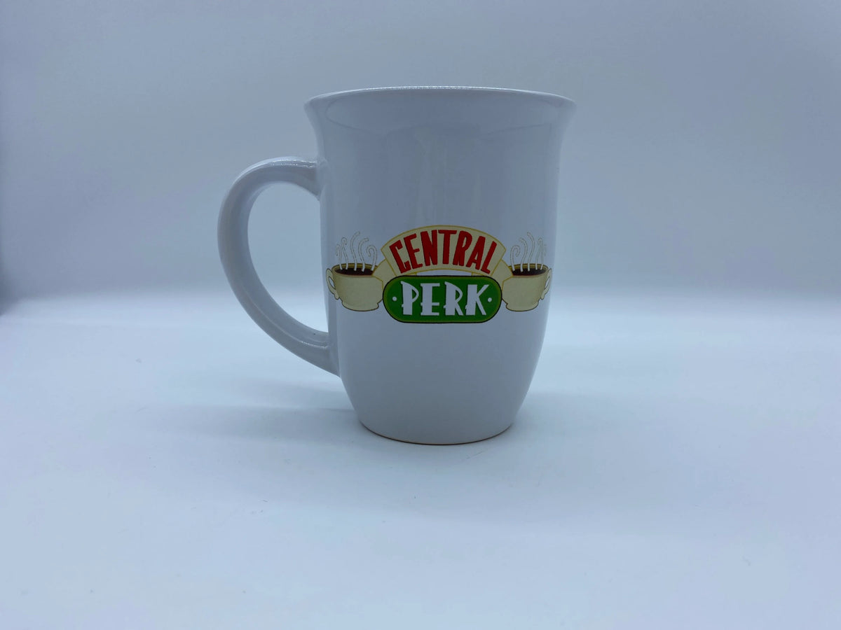FRIENDS Central Perk Coffee Cup, F•R•I•E•N•D•S The Television Series Central Perk Mug, 16oz Central Perk Coffee Mug, Matthew Perry, Chandler