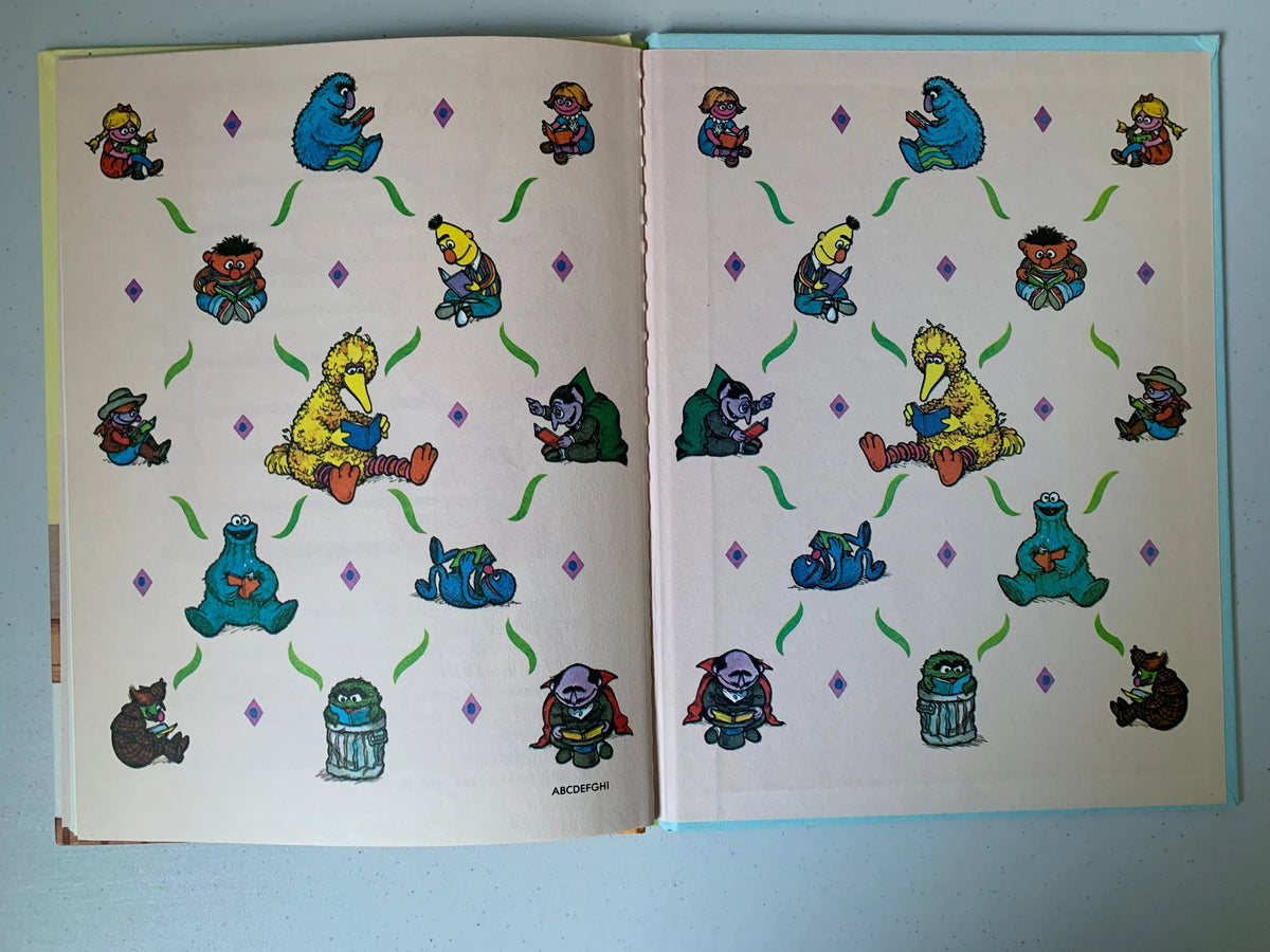Vintage I Can Count to Ten and Back Again, Sesame Street Book Club, 1985 Sesame Street Muppets, Jim Hensons Sesame Street Muppets, Sesame St