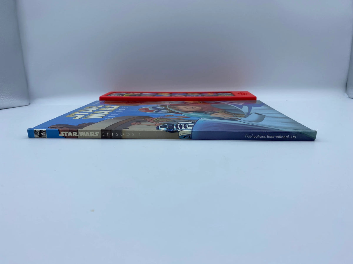 Star Wars Episode 1 Play a Sound Book, 1999 Star Wars Episode 1 Play a Sound Childrens Book, Working Star Wars Play a Sound Book, Star Wars