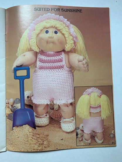 Vintage Cabbage Patch Kids Crochet Outfit Patterns, Xavier Roberts, Patterns for 20 Cabbage Patch Kids, Easy to Crochet for Cabbage Patch