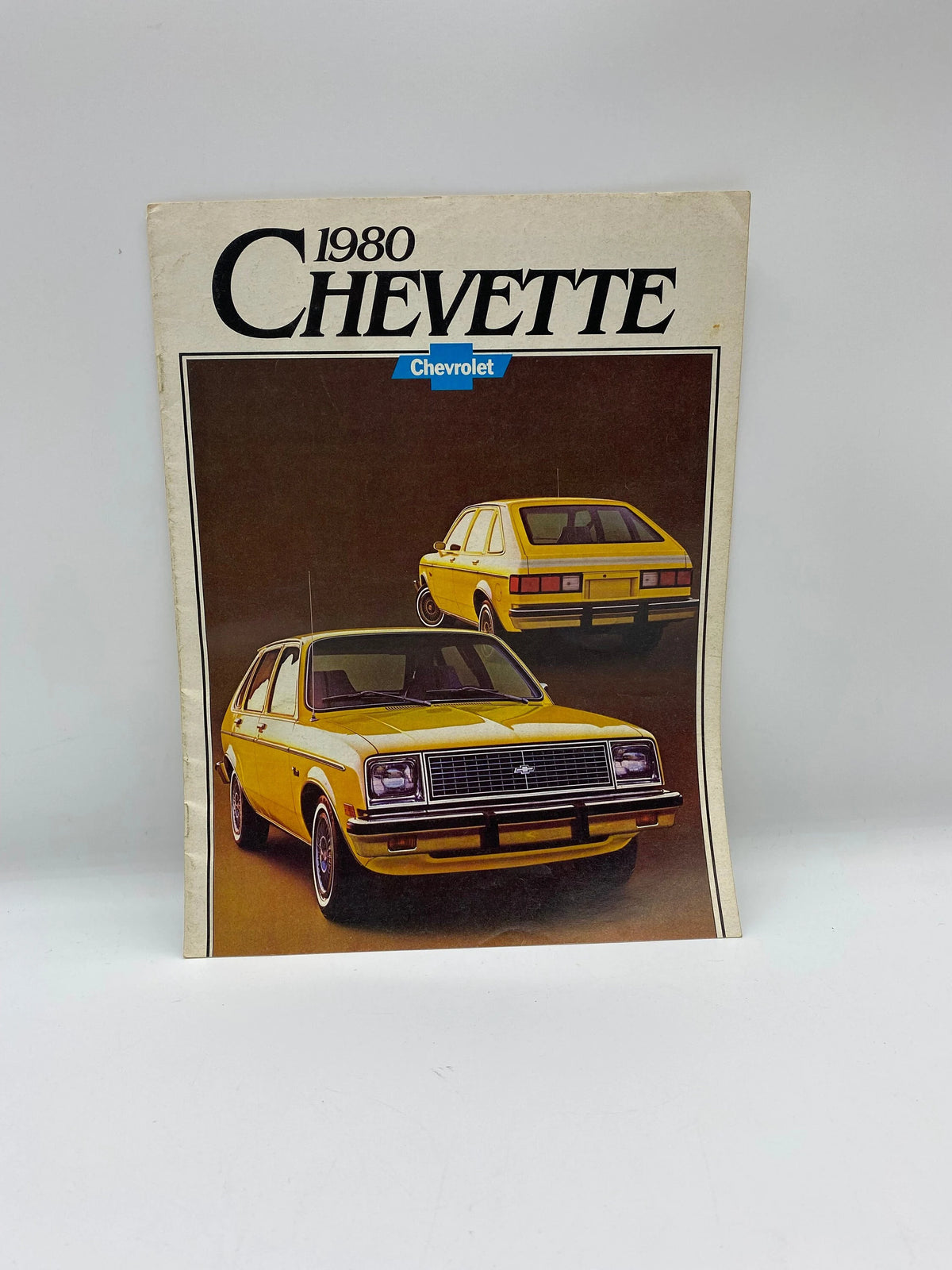 The 1980 Chevette Brochure, Vintage 1980 Chevette Dealership Brochure, Chevette Scooter Hatchback Coupe Brochure 1980, 1980 Chevy Chevette
