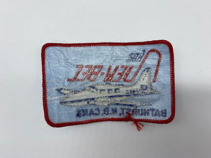 Air NEW BEC Bathurst NB Canada set 0f 3 Patches, Defunct Air New-Bec Bathurst Patch, Airline Patch, Vintage Air New-Bec Patch, Bathurst NB