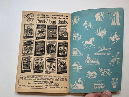 Vintage Heidi, Heidi Wonder Read Aloud Books, 1961 Heidi Wonder Book, Adapted and abridged for young readers, Heidi Book, 1961 Heidi Book