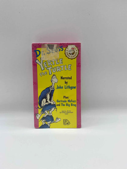 Dr Seuss Yertle the Turtle VHS Sealed, New Old Stock Yertle the Turtle VHS, Dr Seuss Yertle the Turtle New Old Stock VHS, Yertle the Turtle