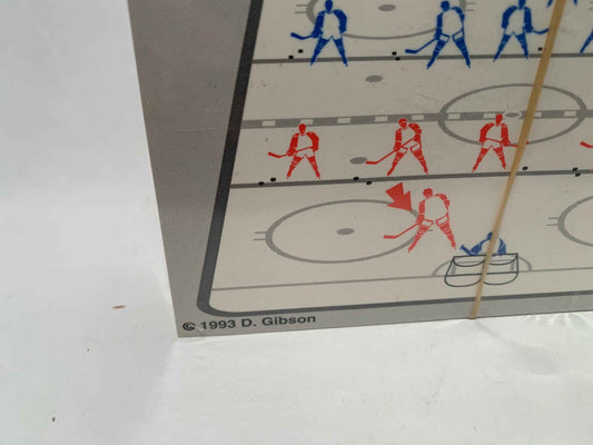 Vintage Hockey Cards, 1993 D. Gibson Hockey Coaching Index Cards New In Package, Rare Hockey Strategy Index Cards, Vintage Hockey Skill Card