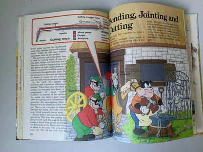 Vintage Walt Disneys How It Works in the Country, 1982 Walt Disney Productions Book, Vintage Disney How it Works Book, Vintage Disney Book